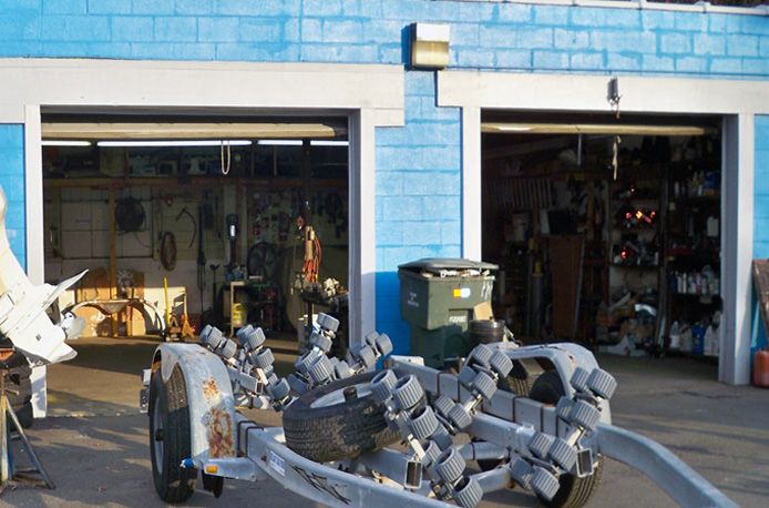 Image of our dual service bays